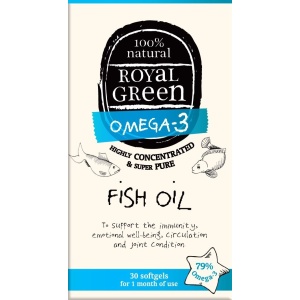 Ulei de peste, Royal Green, 60 capsule