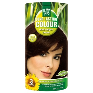 Vopsea par Long Lasting Colour 3.44 Dark Cooper Brown Hennaplus