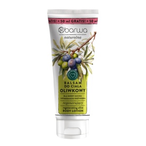 Balsam de corp regenerant cu ulei de masline (200 ml + 50 ml GRATIS) Barwa Cosmetics 250 ml
