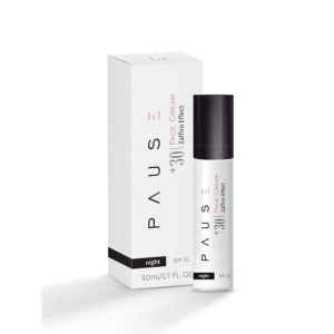 Crema de noapte, 30+ Pause, Zaffiro Effect, Barwa Cosmetics, 50 ml