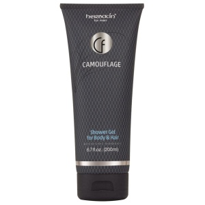 Gel de duș și șampon 2 in 1 pentru bărbați Camouflage Herbacin 200 ml