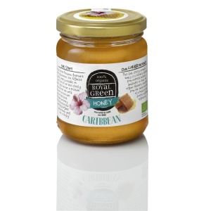 Miere Caribbean Honey, certificata ecologic, Royal Green, 250 g