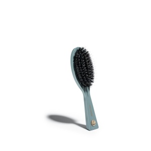 Perie pneumatica azur 16.5 x 4.5 cm, cu peri de porc mistret si nylon LUXURY PASTEL Koh-I-Noor, 420AS