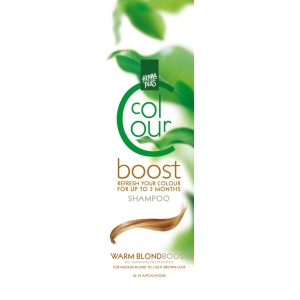 Sampon colorant, Colour Boost Warm Blond, Hennaplus, 200 ml