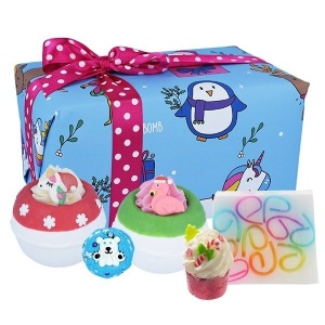 Set cadou Crazy Christmas 5 produse Bomb Cosmetics