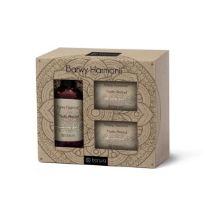 Set cadou cu migdale balsam de maini și 2 săpunuri Barwa Cosmetics