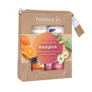 Set cadou de dus si corp Hautgluck Herbacin