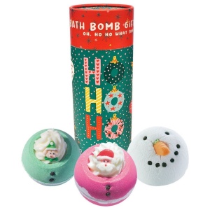 Set cadou Ho Ho Ho Bath Blaster Tube Bomb Cosmetics