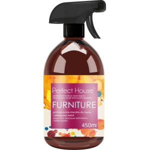 Solutie crema curatare mobilier cu muschi de copac si piper roz, Barwa Cosmetics, 450 ml