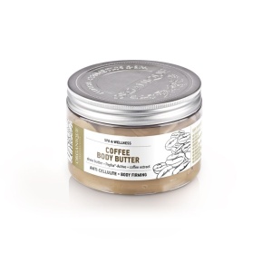 Unt corp cu cafea si unt de shea, Organique, 450 ml