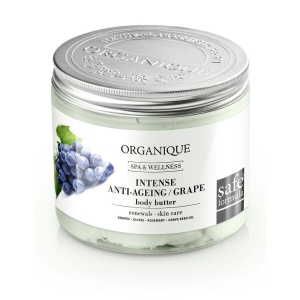 Unt de corp terapia anti-imbatranire cu struguri si shea Organique 200 ml