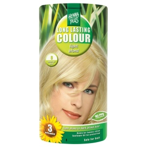 Vopsea par Long Lasting Colour 8 Light Blond Hennaplus