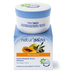 Crema intensiv hidratanta, ten matur cu papaya si masline, Naturissima, 50 ml