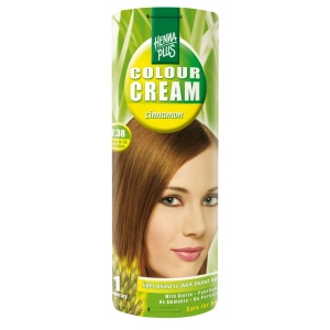 Crema nuantatoare, 7.38, Colour Cream Cinnamon, Hennaplus, 60 ml