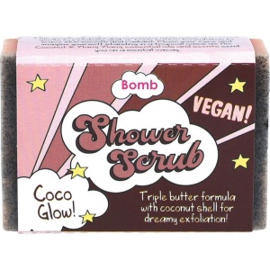 Exfoliant solid de duș Coco Glow Bomb Cosmetics 200 g