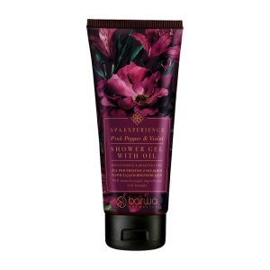 Gel de duș Spa Experience cu piper roz și violete Barwa Cosmetics 200 ml