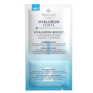 Masca faciala de intretinere in 2 faze Hyaluron Forte Boost Dermasel 9 ml