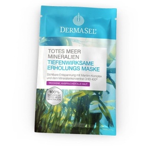 Masca faciala revitalizanta, cu alge, vitamina E, minerale, Dermasel, 12 ml