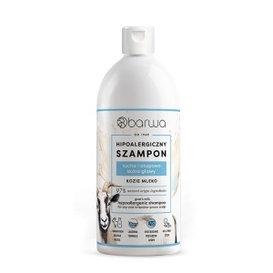 Sampon hipoalergenic cu lapte de capra Barwa Cosmetics 400 ml