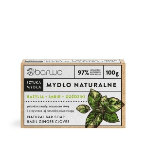 Sapun Natural cu busuioc, ghimbir si cuisoare Barwa Cosmetics 100 g