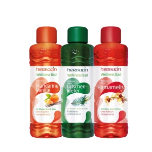 Set cadou revitalizant cu spuma Schaumzeit Vital Herbacin 3 x 500 ml - Img 2