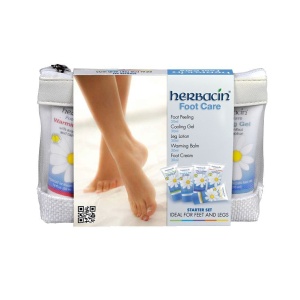 Set starter pentru picioare, Herbacin, 5 piese