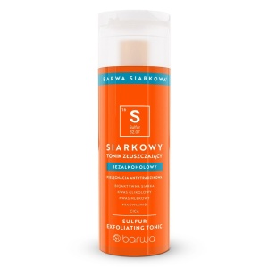 Tonic exfoliant anti-acneic cu sulf, Barwa Cosmetics, 200 ml