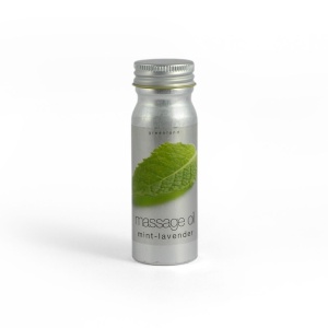 Ulei masaj, cu menta si levantica, Greenland, 120 ml