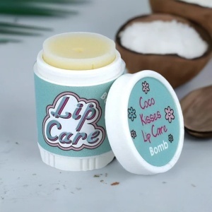 Balsam buze Coco Kisses Bomb Cosmetics 4.5 g - Img 2