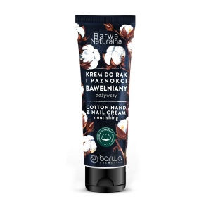Cremă de mâini și unghii nutritivă cu bumbac Barwa Cosmetics 100 ml