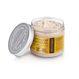 Exfoliant corp cu Scorțișoară și Portocale Organique 200 ml