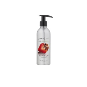 Gel de duș cu căpșuni și anason Greenland 200 ml