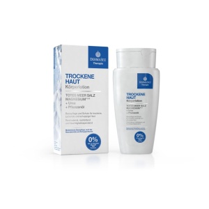 Lotiune corp cu uree sare de la Marea Moarta si Magneziu PLUS Dermasel 200 ml
