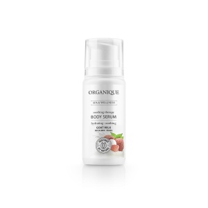 Ser corporal lapte de capra, litchi si unt de shea piele sensibila Organique 100 ml