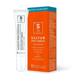 Ser facial antiacneic cu sulf, Barwa, 15 ml