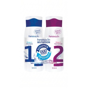 Set antimatreata sampon si lotiune Wutapoon Combo-System Herbacin 2 x 300 ml