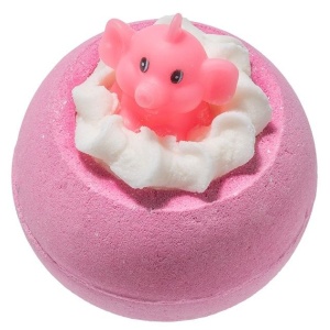 Bila baie cu jucarie Pink Elephants & Lemonade, Bomb Cosmetics, 160 g