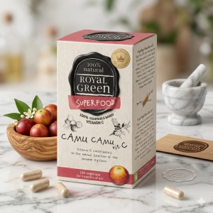 Camu Camu Vitamina C Royal Green 120 capsule vegetale - Img 2