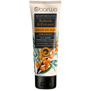 Cremă mâini hidratantă cu cătină și ginseng Barwa Cosmetics 100 ml