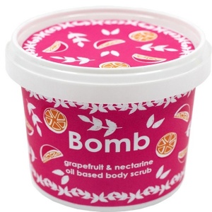 Exfoliant corp cu Grapefruit și Nectarine Bomb Cosmetics 365 ml