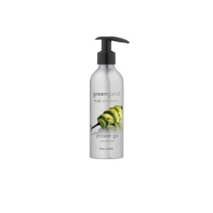 Gel de Duș cu Lămâie Verde și Vanilie Greenland, 200 ml