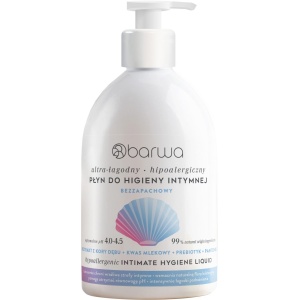 Gel Igienă Intimă Hipoalergenic Fără Parfum Barwa Cosmetics, 500 ml
