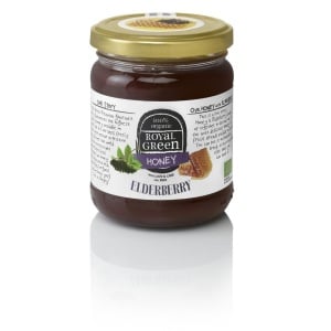 Miere Elderberry Honey, certificata ecologic, Royal Green, 250 g