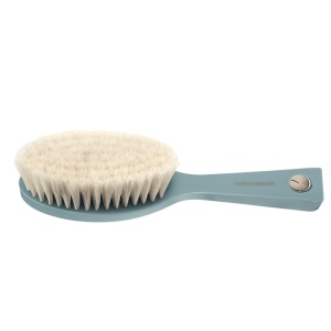 Perie azur pentru bebelusi si copii LUXURY PASTEL, cu par de capra 16,5 x 14,5 cm Koh-I-Noor, 402AS