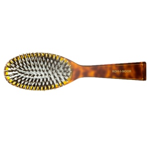 Perie pneumatica ovala, par mistret si nylon, 16.5 x 4.5 cm, Koh-I-Noor, 120