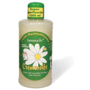 Rezerva sapun-crema lichid cu musetel, Herbacin, 1000 ml