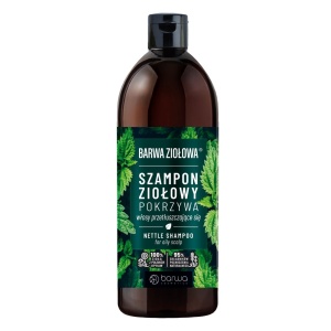 Sampon pentru parul gras cu urzica Herbal Barwa Cosmetics, 480 ml
