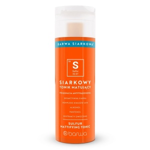 Tonic matifiant anti-acneic matifiant cu sulf, Barwa Cosmetics, 200 ml
