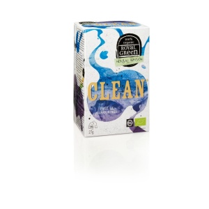 Ceai ecologic Clean, Royal Green, 27 gr, 16 plicuri