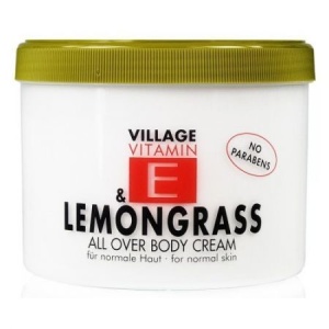 Crema corp cu vitamina E si Lamaita, Village Cosmetics, 500 ml